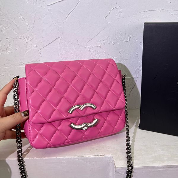 designer womens shoulder bag genuine leather flip ribbed silver hardware metal turn buckle thin chain portable crossbody bags caviar bags mi
designer womens shoulder bag genuine leather flip ribbed silver hardware metal turn buckle thin chain portable crossbody bags caviar bags mi