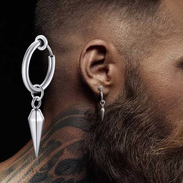 stud small tree single spike onch earrings for men huggie hinged stainless steel male jewelry z0517, Golden;silver
stud small tree single spike onch earrings for men huggie hinged stainless steel male jewelry z0517, Golden;silver