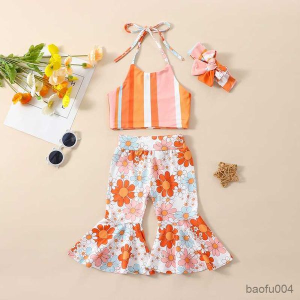 clothing sets lovely children girls clothing sets 1-5y sleeveless halter striped crop andfloral print flare long pants casual outfits r23051, White
clothing sets lovely children girls clothing sets 1-5y sleeveless halter striped crop andfloral print flare long pants casual outfits r23051, White