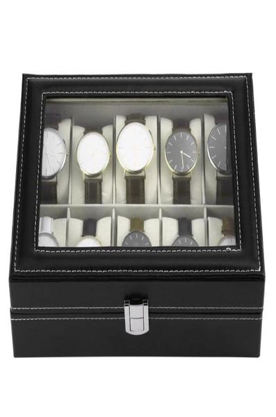 watch boxes cases 106 grids wristwatch box holder pu leather watches display rectangle jewelry storage 702880, Black;blue
watch boxes cases 106 grids wristwatch box holder pu leather watches display rectangle jewelry storage 702880, Black;blue