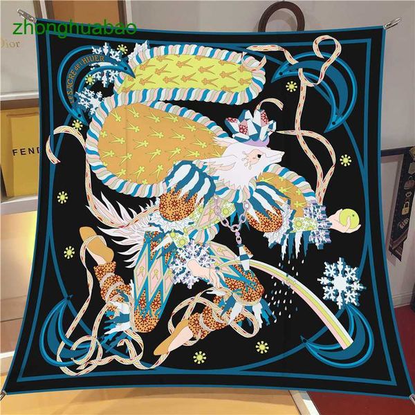 hemres designer scarves 2023 new comic fox print large french imitation silk 90 square scarf female, Blue;gray
hemres designer scarves 2023 new comic fox print large french imitation silk 90 square scarf female, Blue;gray