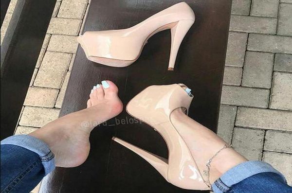 nude patent leather ultra high heel shoes 16cm woman wedding shoes platform stiletto heels open toe pumps women plus size3879347, Black
nude patent leather ultra high heel shoes 16cm woman wedding shoes platform stiletto heels open toe pumps women plus size3879347, Black
