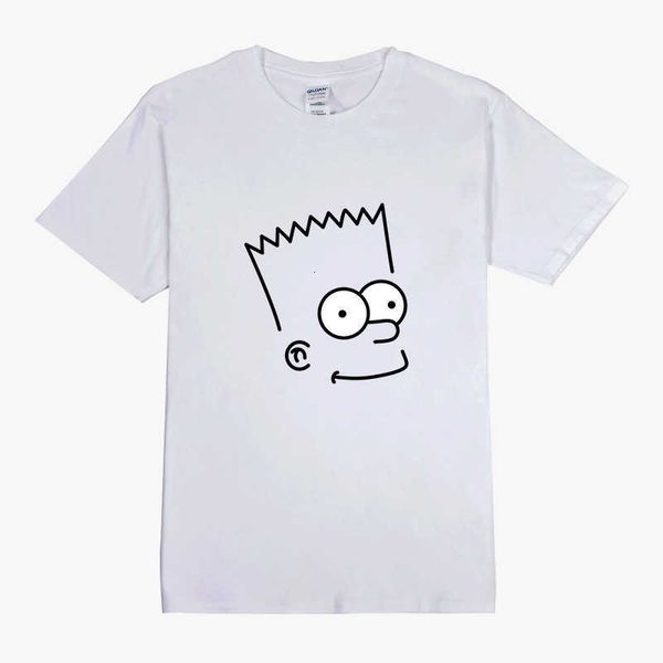 anime short sleeve simpsons family surrounding summer men's breathable pure cotton t-shirt versatile for men and women ins, White;black
anime short sleeve simpsons family surrounding summer men's breathable pure cotton t-shirt versatile for men and women ins, White;black