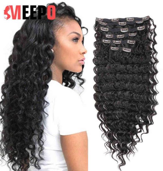 meepo 7 pcs full head clip on synthetic hair 140g clip in hair extension long straight kinky curly natural deep wave brown black 21426825, Black;brown
meepo 7 pcs full head clip on synthetic hair 140g clip in hair extension long straight kinky curly natural deep wave brown black 21426825, Black;brown