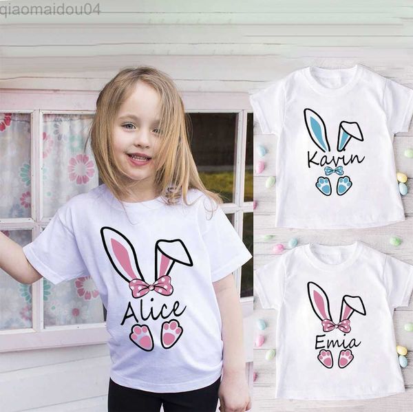 t-shirts personalized kids easter shirt custom name child bunny t-shirt boys girls clothes easter party brothers and sisters shirts aa230518, Blue
t-shirts personalized kids easter shirt custom name child bunny t-shirt boys girls clothes easter party brothers and sisters shirts aa230518, Blue