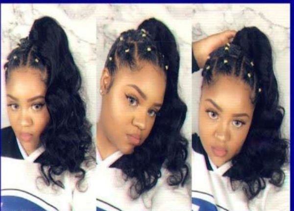 short high malaysian virgin hair clip in hair ribbon wrap around loose wave poney tail hairpieces real hair tail extension natural9231717, Black
short high malaysian virgin hair clip in hair ribbon wrap around loose wave poney tail hairpieces real hair tail extension natural9231717, Black