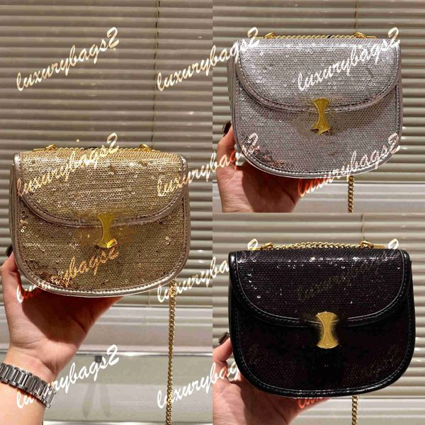 summer besace saddle fashion crossbody bag designer women bag designers purse sequin bling bling handbag 3 colors gold silver chain 18cm gen
summer besace saddle fashion crossbody bag designer women bag designers purse sequin bling bling handbag 3 colors gold silver chain 18cm gen