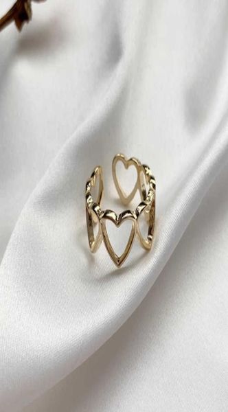 fashion simple hollow out heartshaped opening ring creative elegant women039s wedding party jewelry romantic valentine039s 8809605, Silver
fashion simple hollow out heartshaped opening ring creative elegant women039s wedding party jewelry romantic valentine039s 8809605, Silver