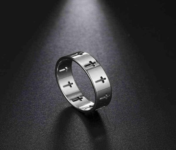 rinhoo stainless steel couple rings women men hollow cross personality punk finger ring engagement wedding party jewelry gift8199053, Silver
rinhoo stainless steel couple rings women men hollow cross personality punk finger ring engagement wedding party jewelry gift8199053, Silver