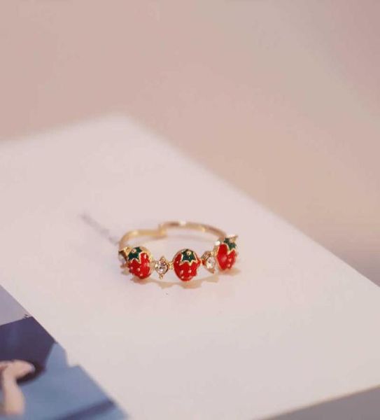 onevan rhinestones sweet fruit red strawberry open adjustable finger rings for women girls party gifts q07084941698, Silver
onevan rhinestones sweet fruit red strawberry open adjustable finger rings for women girls party gifts q07084941698, Silver