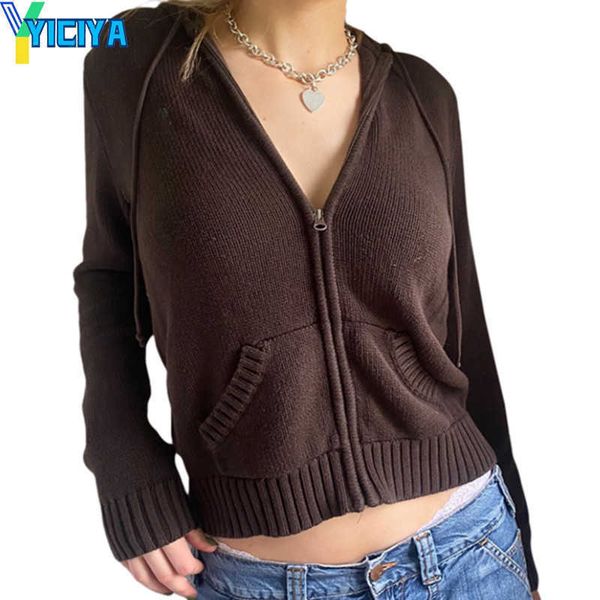 yiciya women's hoodies sweatshirts feminino completo zip malha hoodies casual cor slida manga comprida com cordo camisolas primavera ou, Black
yiciya women's hoodies sweatshirts feminino completo zip malha hoodies casual cor slida manga comprida com cordo camisolas primavera ou, Black