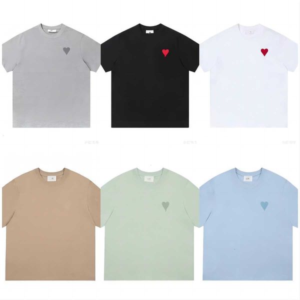 designers amis paris shirit 2023ss spring classic heart solid color big love round neck heart short sleeve t-shirt for men and women fs05y, White;black
designers amis paris shirit 2023ss spring classic heart solid color big love round neck heart short sleeve t-shirt for men and women fs05y, White;black