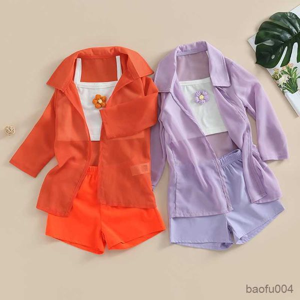 clothing sets summer toddler girls clothes kids flower sleeveless vest and shorts chiffon long sleeve shirt jacket girl suit children clothi, White
clothing sets summer toddler girls clothes kids flower sleeveless vest and shorts chiffon long sleeve shirt jacket girl suit children clothi, White