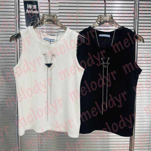 women designer tank with chain summer knitted vest outdoor sleeveless tight sport vest top, White
women designer tank with chain summer knitted vest outdoor sleeveless tight sport vest top, White