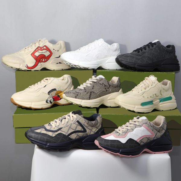 designer sneakers rhyton casual shoes men women trainers fashion platform sneaker chaussures leather dad shoe gg''sneakers jej, Black
designer sneakers rhyton casual shoes men women trainers fashion platform sneaker chaussures leather dad shoe gg''sneakers jej, Black