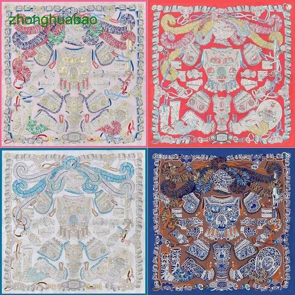 hemres designer scarves high end god of war blessing 53cm small square women's summer thin protection neck scarf silk, Blue;gray
hemres designer scarves high end god of war blessing 53cm small square women's summer thin protection neck scarf silk, Blue;gray