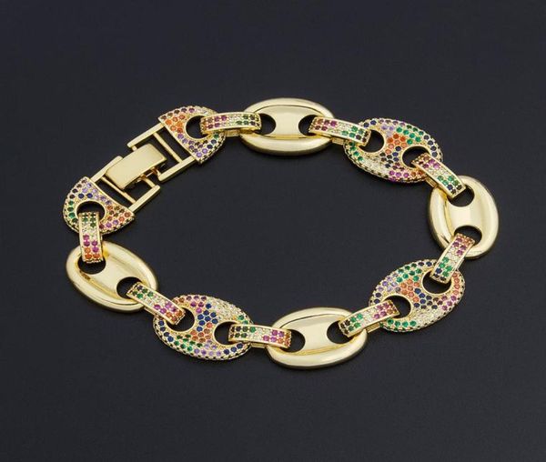 bangle design chain bracelets bangles gold color micro pave cz rainbow wristband jewelry for women girls party wedding gift 2211097493136, Black
bangle design chain bracelets bangles gold color micro pave cz rainbow wristband jewelry for women girls party wedding gift 2211097493136, Black