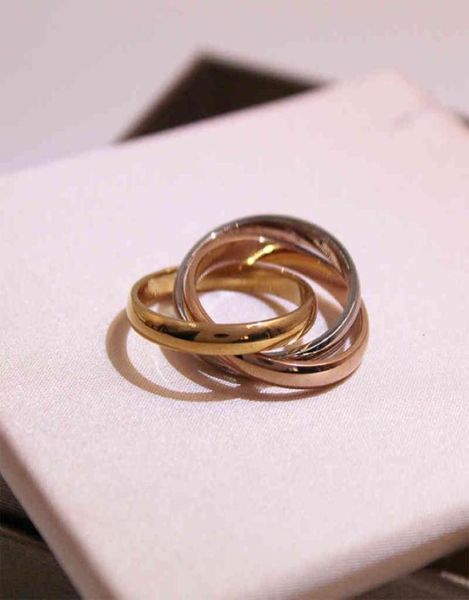 kajia three ring color titanium steel 18k rose gold fashion trend stainless couple 20226961184, Silver
kajia three ring color titanium steel 18k rose gold fashion trend stainless couple 20226961184, Silver