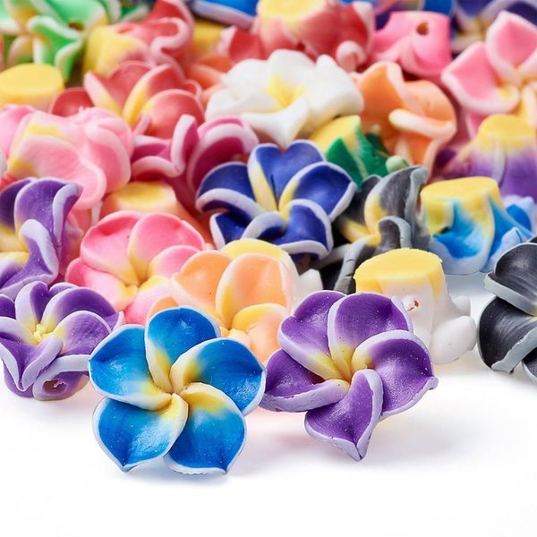 crystal 200pcs mixed color handmade polymer clay 3d flower plumeria beads 12/15/20mm for earring necklace bracelets making diy hole 2mm
crystal 200pcs mixed color handmade polymer clay 3d flower plumeria beads 12/15/20mm for earring necklace bracelets making diy hole 2mm