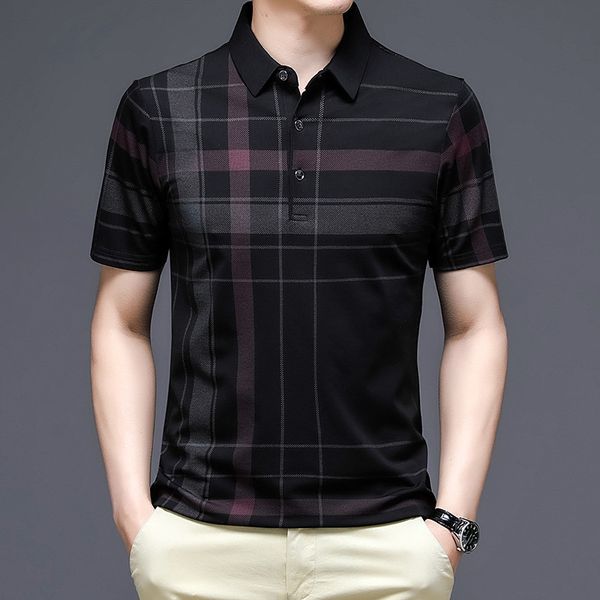 men's polos arrival men's polo shirt short sleeve black summer clothing fashion loose fit korean polo shirt streetwear tees 23051, White;black
men's polos arrival men's polo shirt short sleeve black summer clothing fashion loose fit korean polo shirt streetwear tees 23051, White;black