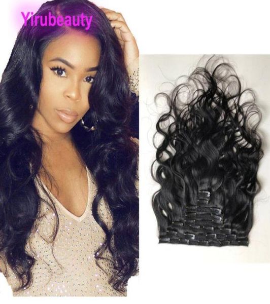 100 human hair body wave clipin hair extensions malaysian virgin hair clipin 120g yirubeauty natural color body wave clips on6056016, Black;brown
100 human hair body wave clipin hair extensions malaysian virgin hair clipin 120g yirubeauty natural color body wave clips on6056016, Black;brown