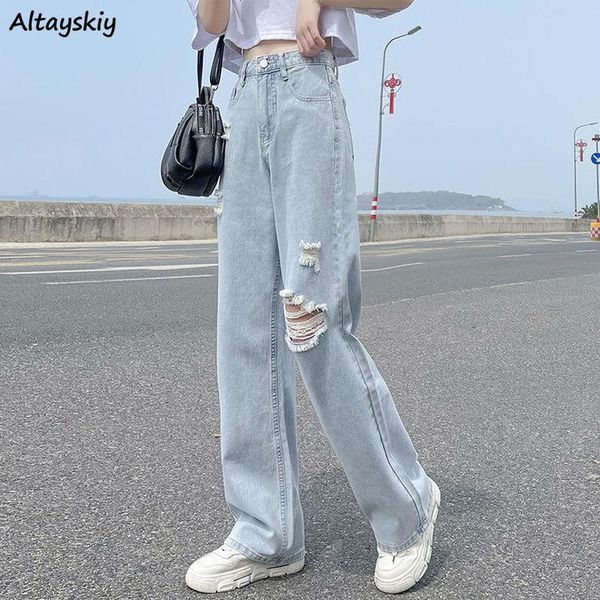 jeans wide leg jeans women hole design fashion cool holiday streetwear loose pure female allmatch ulzzang retro casual summer ins new, Blue
jeans wide leg jeans women hole design fashion cool holiday streetwear loose pure female allmatch ulzzang retro casual summer ins new, Blue