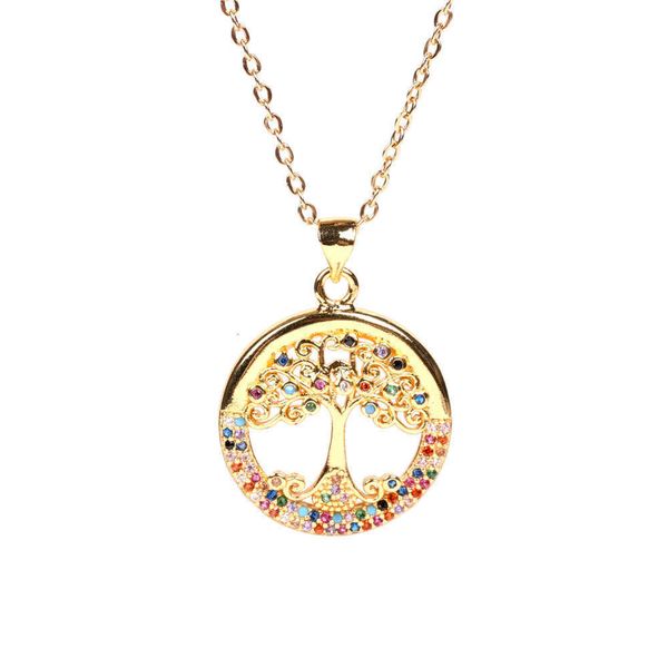 jewelry pendant necklace new creative colorful tree life tree pendant necklace with zircon inlaid for women, Black
jewelry pendant necklace new creative colorful tree life tree pendant necklace with zircon inlaid for women, Black