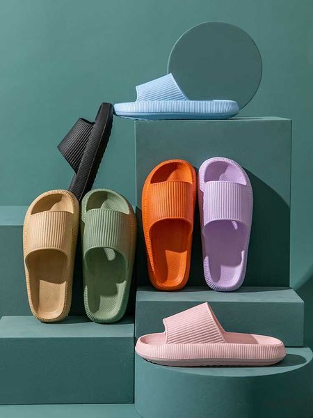 slippers women thick platform cloud slippers summer beach soft sole slide sandals leisure men ladies indoor bathroom anti-slip shoes, Black
slippers women thick platform cloud slippers summer beach soft sole slide sandals leisure men ladies indoor bathroom anti-slip shoes, Black