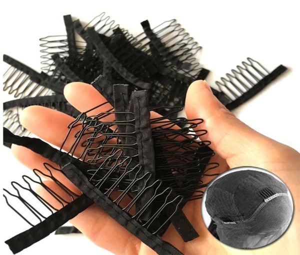 wig comb with durable polyster cloth 7 teeth wig accessories hair extension attach combs 10100pcs whole black lace wig clips 8342718, Black;brown
wig comb with durable polyster cloth 7 teeth wig accessories hair extension attach combs 10100pcs whole black lace wig clips 8342718, Black;brown