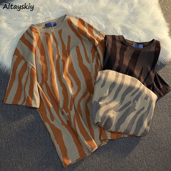women s t shirt kaus bergaris zebra wanita atasan musim panas harajuku baggy street college uniseks gaya korea model baru ins 230517, White
women s t shirt kaus bergaris zebra wanita atasan musim panas harajuku baggy street college uniseks gaya korea model baru ins 230517, White