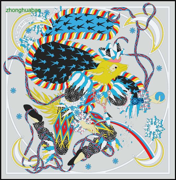 hemres designer scarves printed scarves handmade tableprinting simulated silk bra shawl decorative scarf for women, Blue;gray
hemres designer scarves printed scarves handmade tableprinting simulated silk bra shawl decorative scarf for women, Blue;gray