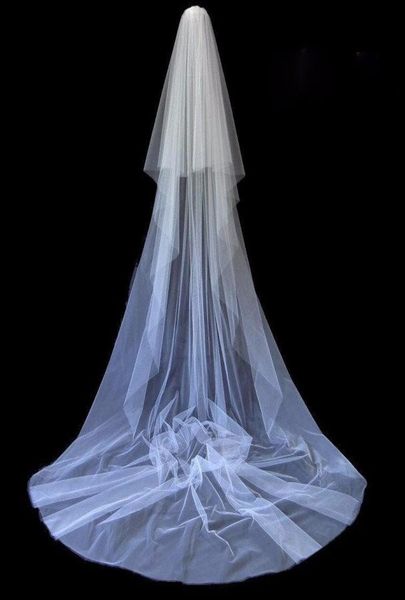 cut edge two layer white wedding veil 2t long ivory tulle bridal veils with comb custom made wedding accessories1091334, Black
cut edge two layer white wedding veil 2t long ivory tulle bridal veils with comb custom made wedding accessories1091334, Black