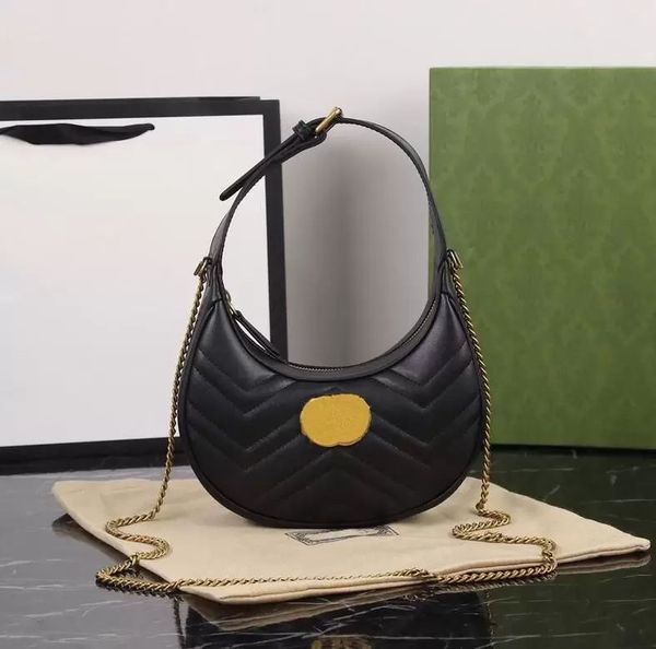 premium quality underarm bag classic leather designer handbag ladies chain shoulder baguette fashion bags 20cm with box 2023, Black;red
premium quality underarm bag classic leather designer handbag ladies chain shoulder baguette fashion bags 20cm with box 2023, Black;red