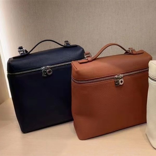 loro piana lp bag lp19 backpack designer piana handbag lunch box bag simple genuine leather two way zipper loro shoulder crossbody bags
loro piana lp bag lp19 backpack designer piana handbag lunch box bag simple genuine leather two way zipper loro shoulder crossbody bags