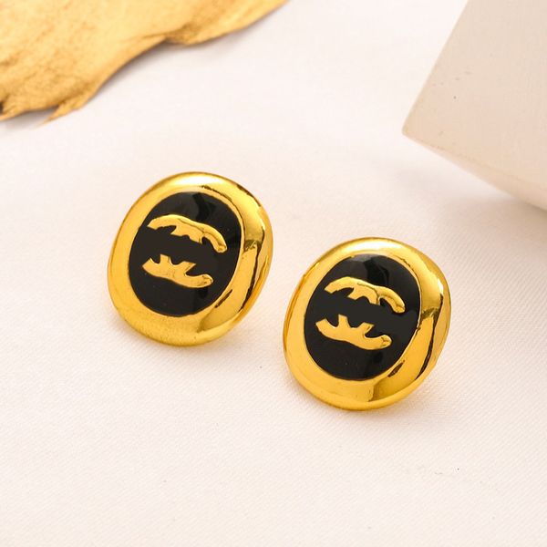 18k gold plated luxury designers letter earring stud famous women enamel earring wedding party jewerlry 20style, Golden;silver
18k gold plated luxury designers letter earring stud famous women enamel earring wedding party jewerlry 20style, Golden;silver