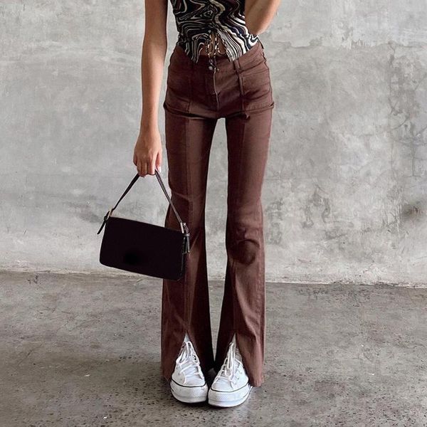 jeans 2023 trend european and american women's retro girl style solid color slimfit split micro autumn and winter denim trousers, Blue
jeans 2023 trend european and american women's retro girl style solid color slimfit split micro autumn and winter denim trousers, Blue