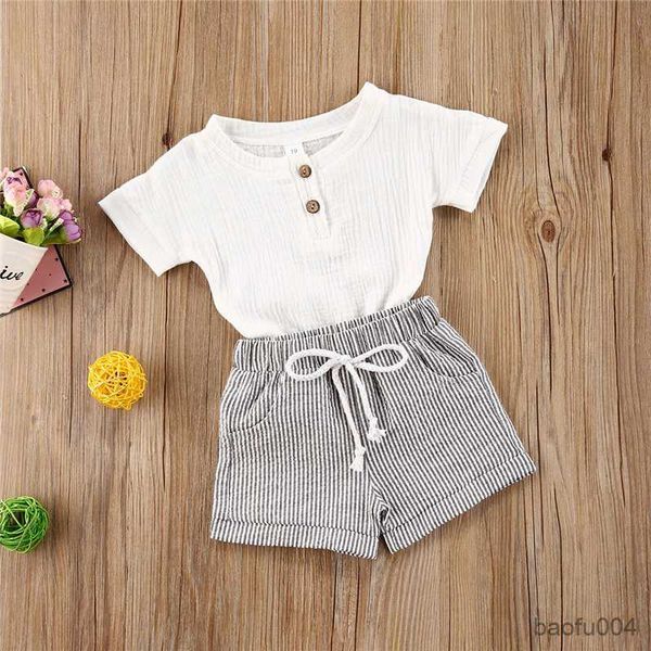 clothing sets summer casual toddler baby boys girls outfits suit white button cotton linen shirts andstriped pants 2pcs infant baby set r230
clothing sets summer casual toddler baby boys girls outfits suit white button cotton linen shirts andstriped pants 2pcs infant baby set r230
