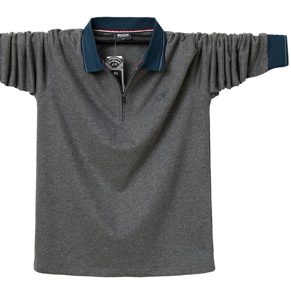 men's polos plus size 6xl- autumn long sleeve solid male polo shirt brand clothing men polo shirt men casual polo shirts 230518, White;black
men's polos plus size 6xl- autumn long sleeve solid male polo shirt brand clothing men polo shirt men casual polo shirts 230518, White;black