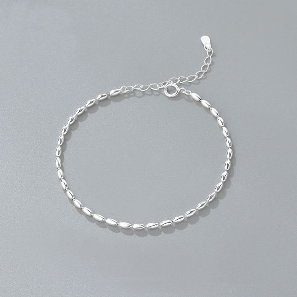 sterling silver millet grain bracelet women's korean version simple small fresh student small and delicate silver bracelet for girlfrie, Golden;silver
sterling silver millet grain bracelet women's korean version simple small fresh student small and delicate silver bracelet for girlfrie, Golden;silver