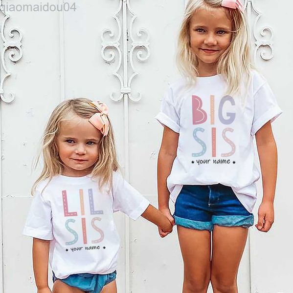 t-shirts personalized little big sister twins sister tshirt custom name graphic t shirts kids clothes announcement customizable aa230518, Blue
t-shirts personalized little big sister twins sister tshirt custom name graphic t shirts kids clothes announcement customizable aa230518, Blue