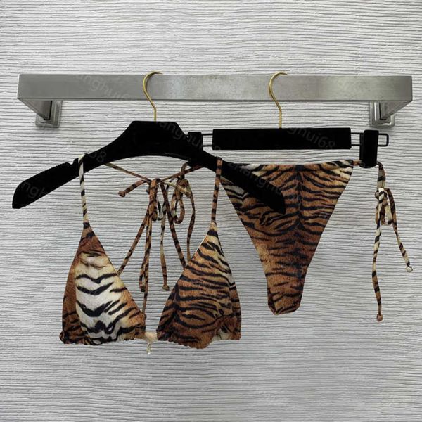 23ss bikini swimwear womens swimwear womens bikini designer bathing suit tiger print lace up hanging neck bra underwear lace up thong pantie, White;black
23ss bikini swimwear womens swimwear womens bikini designer bathing suit tiger print lace up hanging neck bra underwear lace up thong pantie, White;black