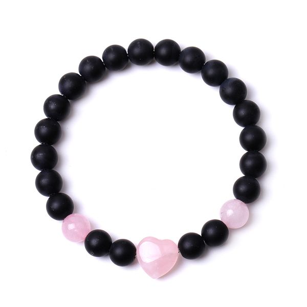 8mm black stone colorful heart shape bracelet tiger eye rose quartz pink crystal red agate bangle for women yoga jewelry
8mm black stone colorful heart shape bracelet tiger eye rose quartz pink crystal red agate bangle for women yoga jewelry