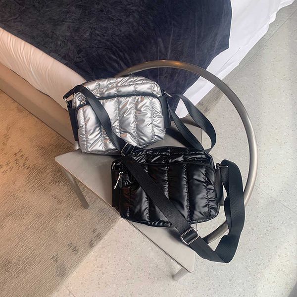 luxury space cotton shoulder bags for kid 2021 winter crossbody down bag designer handbag wide shoulder strap messenger pack, Black
luxury space cotton shoulder bags for kid 2021 winter crossbody down bag designer handbag wide shoulder strap messenger pack, Black