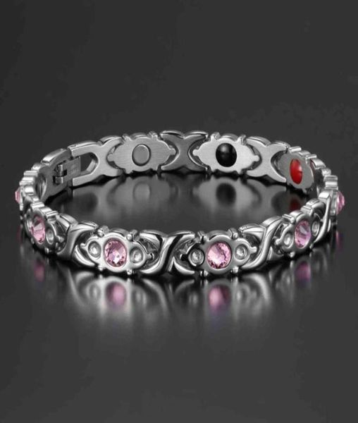magnetic bracelet crystal for women arthritis pain relief elegant stainless steel magnet therapy bracelets health gifts2489861, Black
magnetic bracelet crystal for women arthritis pain relief elegant stainless steel magnet therapy bracelets health gifts2489861, Black