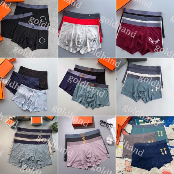 underpants luxury mens boxers designer letter printed breathable underpant brand boxer shorts 3pce/box, Black;white
underpants luxury mens boxers designer letter printed breathable underpant brand boxer shorts 3pce/box, Black;white