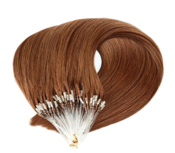 6 light brown straight micro ring bead extensions remy human hair loop link hair extension6558288, Black
6 light brown straight micro ring bead extensions remy human hair loop link hair extension6558288, Black