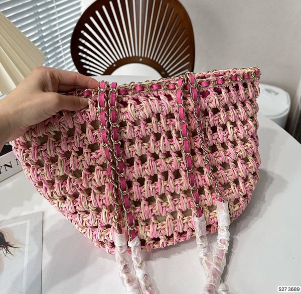 5a brand designer bag 2023 summer fashion grass woven bag luxury beach bag lafite grass woven chain bag crossbody bag shoulder bag size 27 *
5a brand designer bag 2023 summer fashion grass woven bag luxury beach bag lafite grass woven chain bag crossbody bag shoulder bag size 27 *