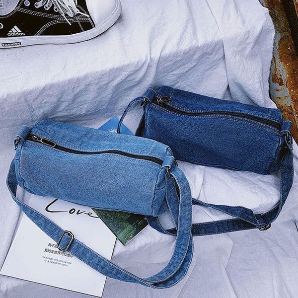 dhl50pcs messenger bags women demin blue phone cylinder crossbody bag mix color
dhl50pcs messenger bags women demin blue phone cylinder crossbody bag mix color