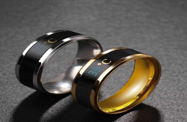 smart sensor body temperature ring stainless steel fashion display realtime temperature test finger rings q07088933023, Silver
smart sensor body temperature ring stainless steel fashion display realtime temperature test finger rings q07088933023, Silver