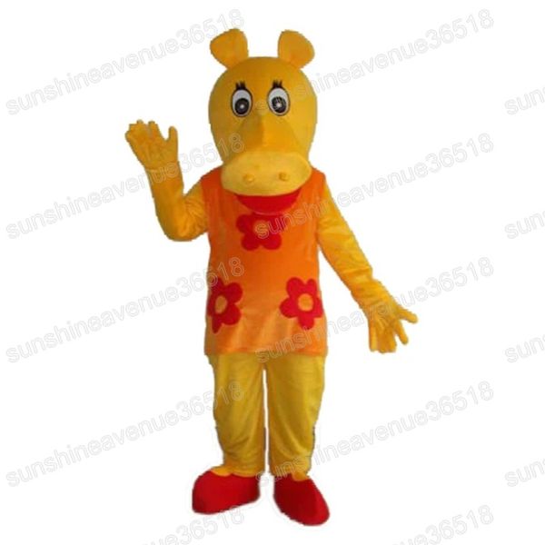 halloween hippo mascot costume simulation animal theme character carnival size christmas birthday party dress, Red;yellow 
halloween hippo mascot costume simulation animal theme character carnival size christmas birthday party dress, Red;yellow